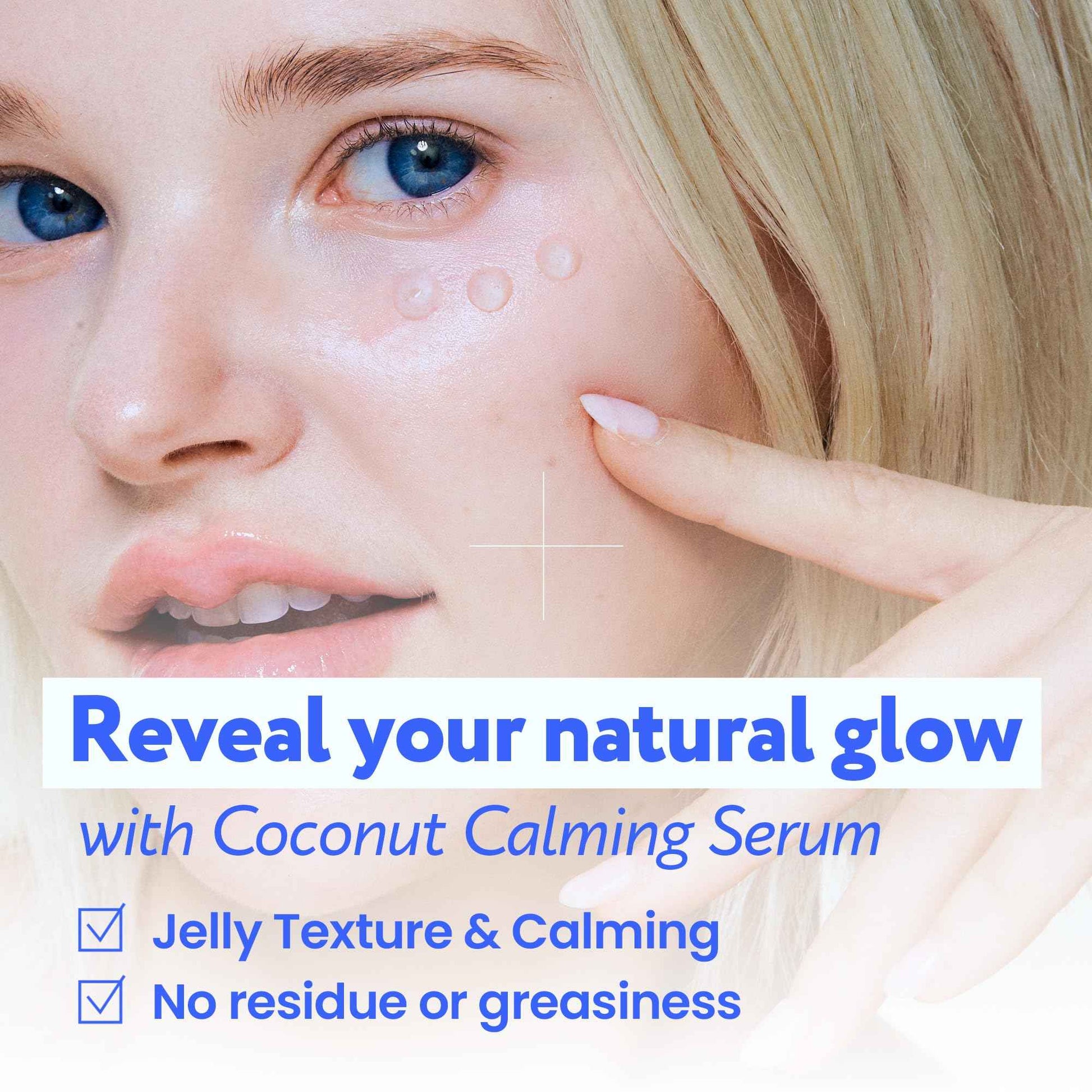 SOONDING Coconut Water Glow Calming Serum | Hydrating & Soothing Serum with Panthenol, Niacinamide & Cica | Centella Asiatica | Barrier Repair for Sensitive Skin | Korean Skin Care (30ml / 1.01 fl oz)