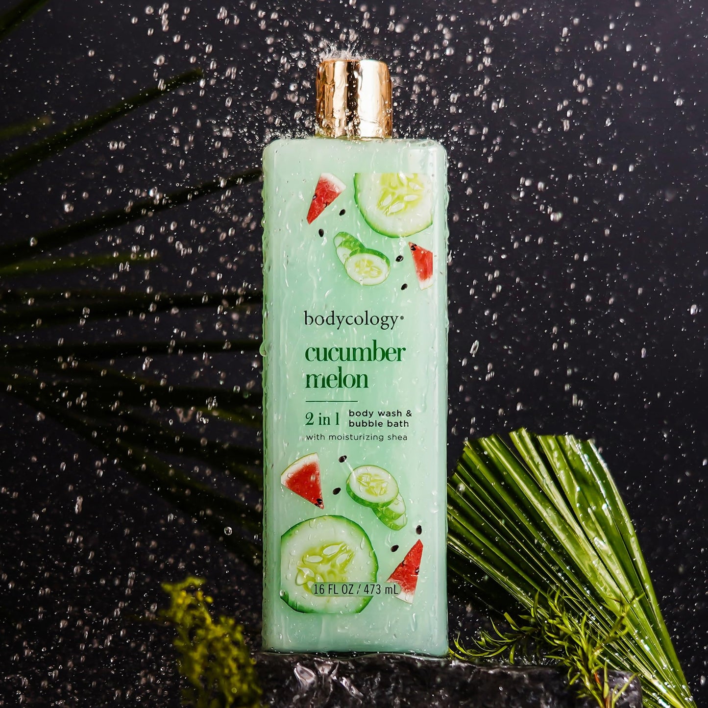 Bodycology Cucumber Melon Body Wash Women 16 oz