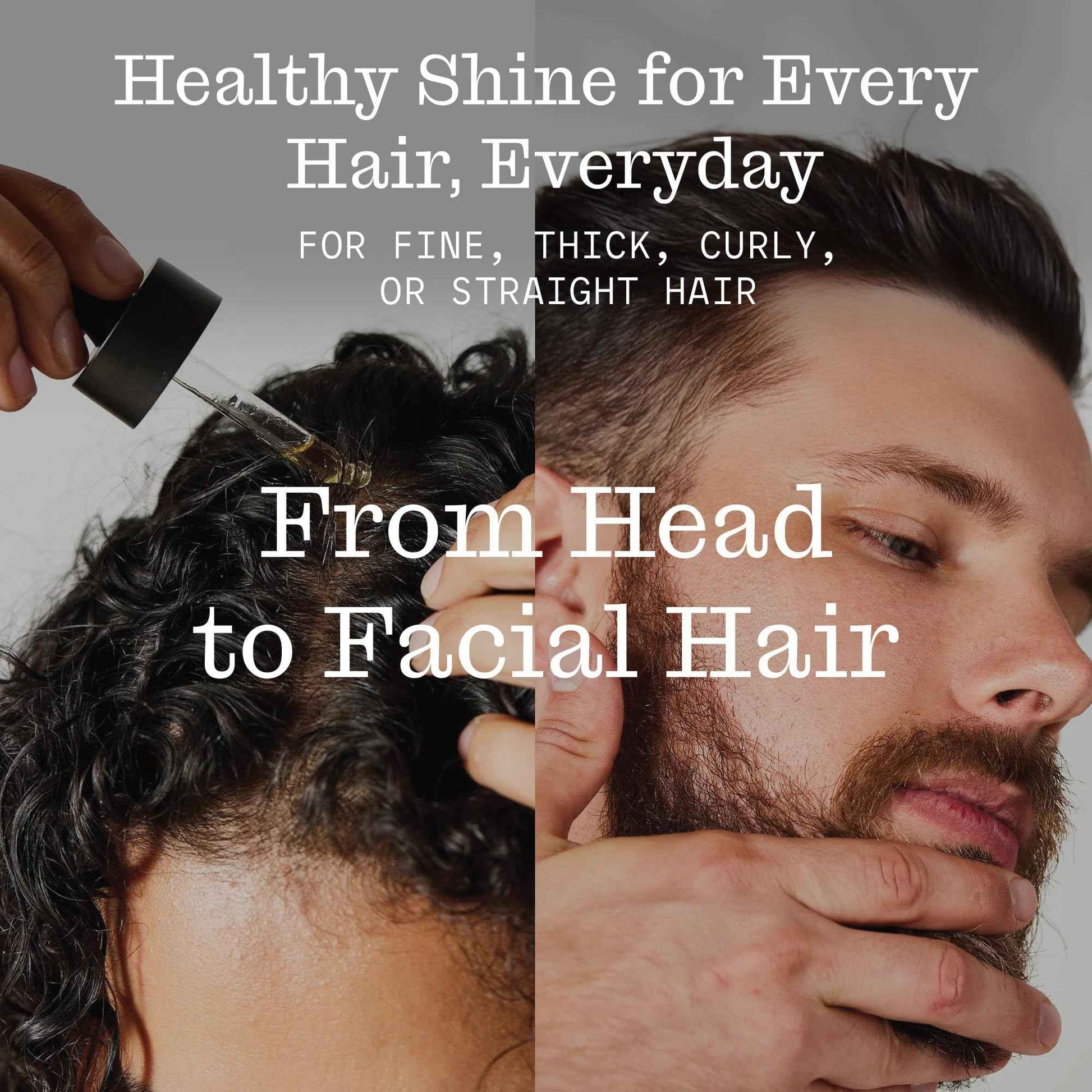 Firsthand Supply Hair Oil for Frizzy Hair – Lightweight Moisturizing Hair Oil – Natural Oils with Plant-Based Keratin – Non-Toxic Ingredients for Shine & Scalp Hydration – 1.7oz Travel Size