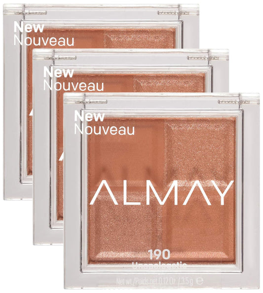 Almay Shadow Squad, Unapologetic, 1 count, eyeshadow palette (Pack of 3)