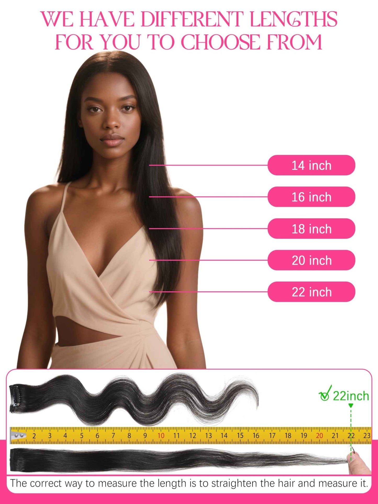 Lacer Clip in Hair Extensions Real Human Hair, 16 Inch Straight Clip ins 1B Natural Black, Remy Human Hair Extensions 7pcs Per Set