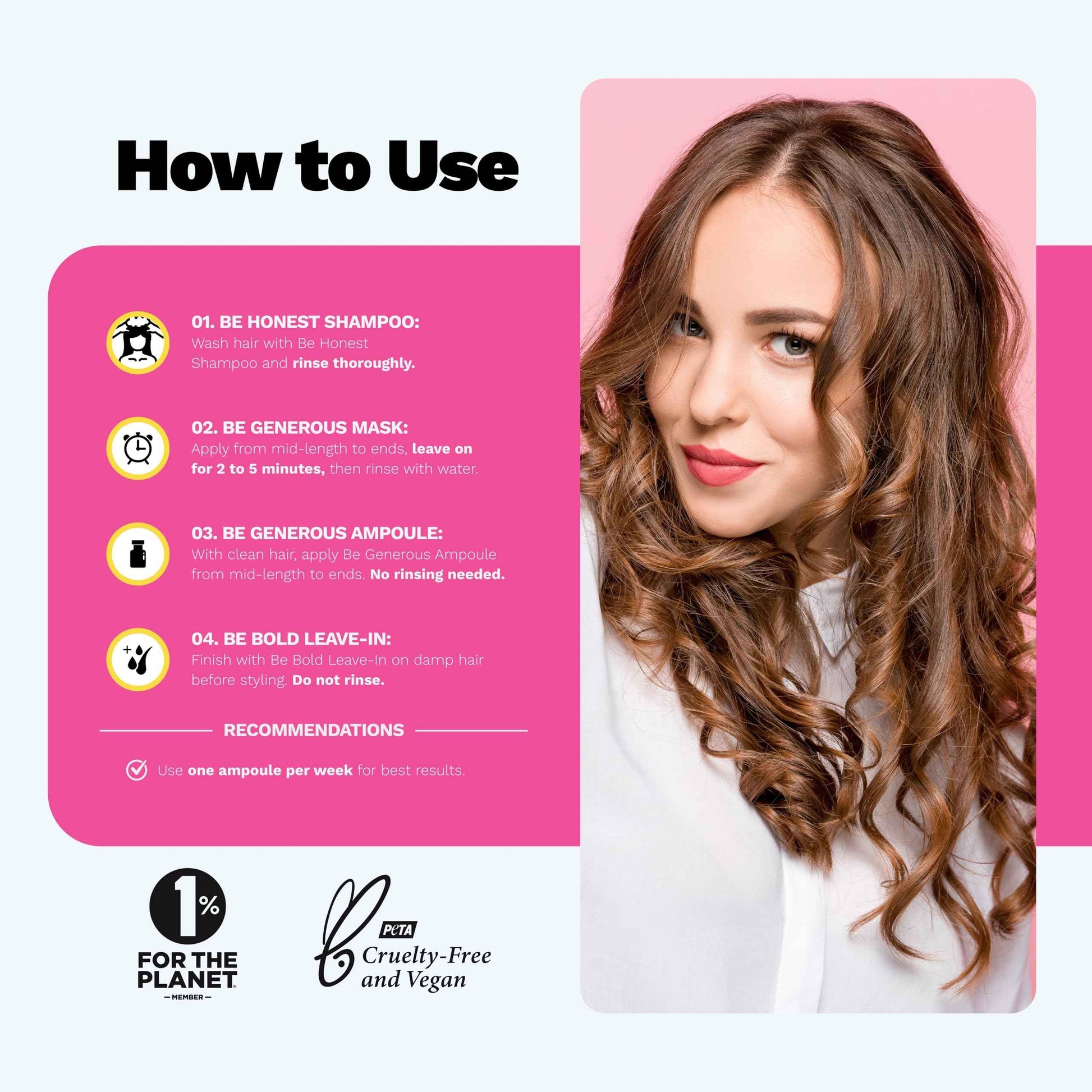 Hair Nourishment Pack SOS by GINGER MILK, Vegan Hair Care Set with pH-Balanced Shampoo 8.5oz, Hair Mask 8oz, Leave-in 4oz & 2 Ampoules | Weak Hair: Nourish, Shine, Strength, Noticeable Results Soon