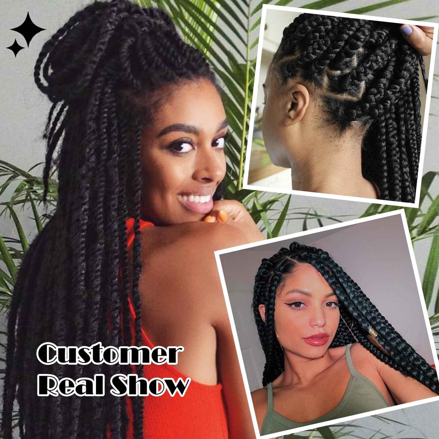 Human Braiding Hair for Boho Braids 20inch Straight Bulk Human Hair Extensions for Braiding No Weft Human Hair for Black Woman （1 Bundle 100g Natural Black）