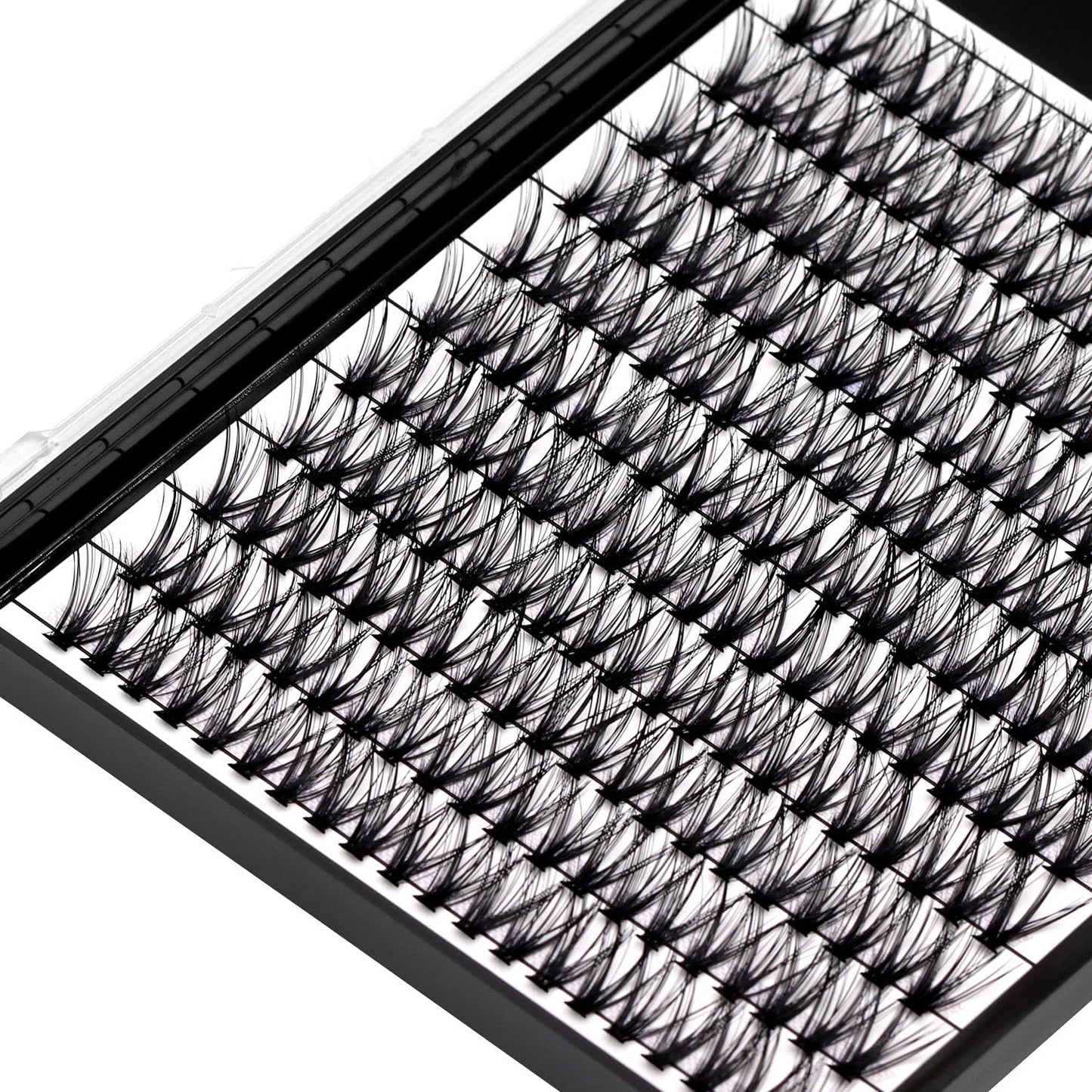 Vayator Large Tray 220 Cluster/Box Eyelashes 0.07 Thickness Eyelashes Individual Eyelash False Eyelashes Extension Eyelash 10D/20D/40D/50D Eyelash (13mm）