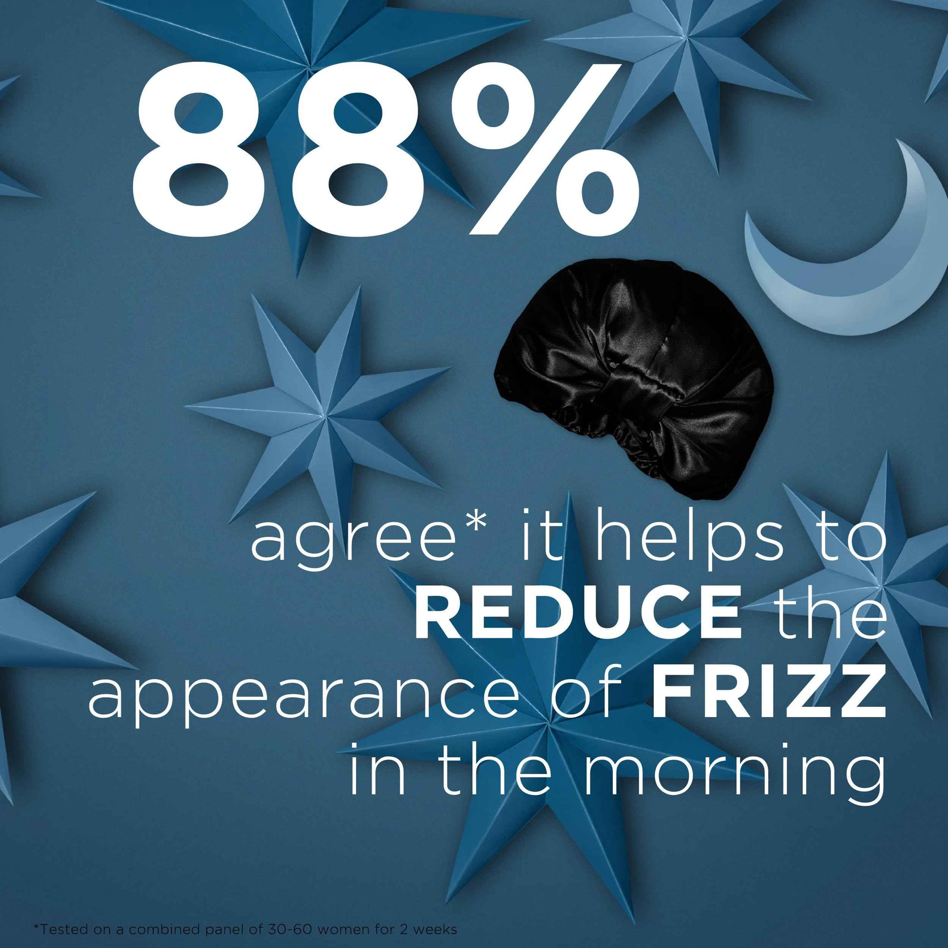 Grow Gorgeous Overnight Hair Wrap - Protects Hair from Friction - Extends Time Between Washes