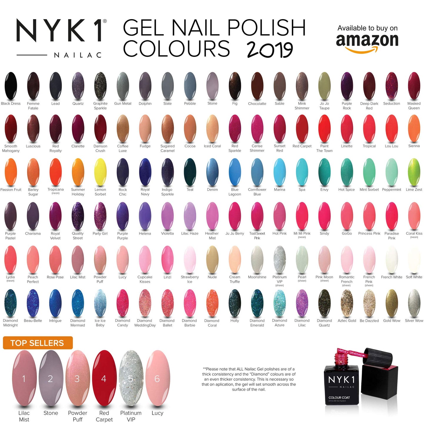 Pink Berry UV LED Polish - (Ju Ju Berry) Holiday Bright Nailac NYK1 Top Selling Colour