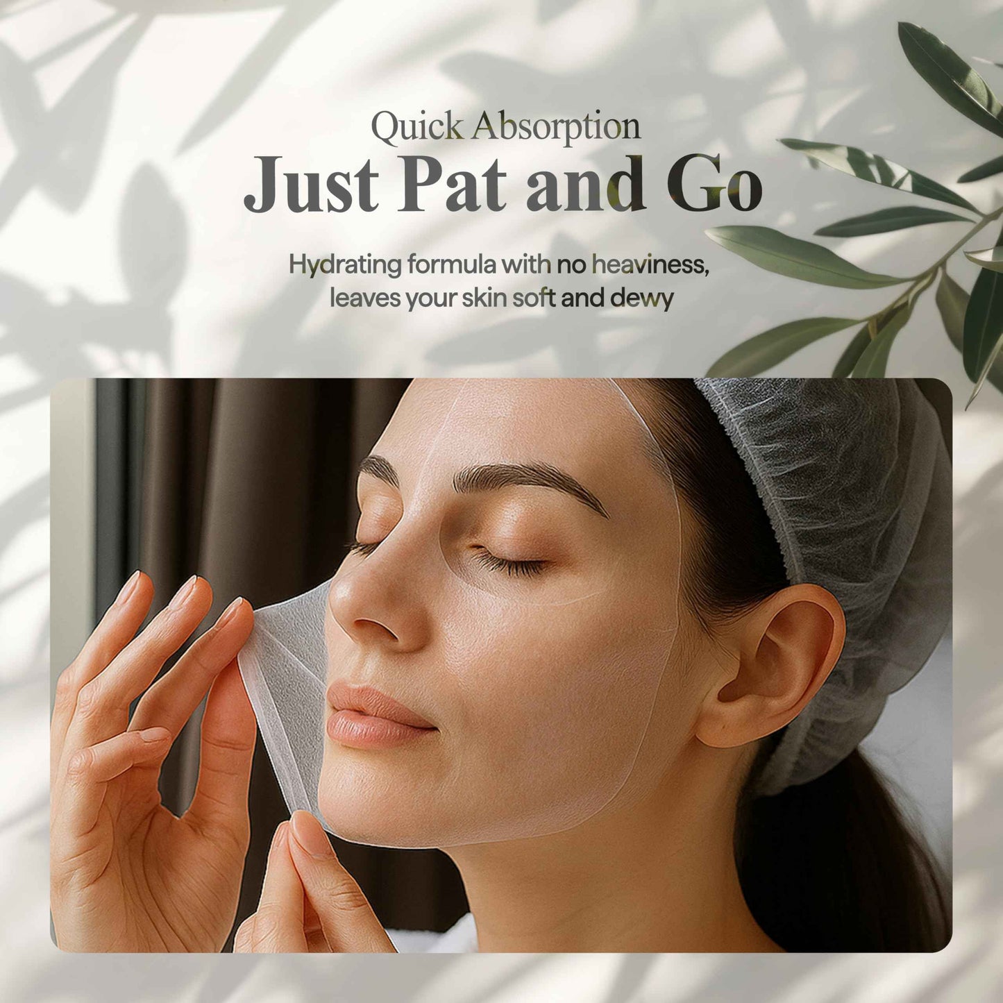 All Natural Houttuynia Cordata Mask Sheet - Heartleaf Soothing & Sebum Control Facial Sheet Mask, Gentle Formula for Daily Use (13ea)