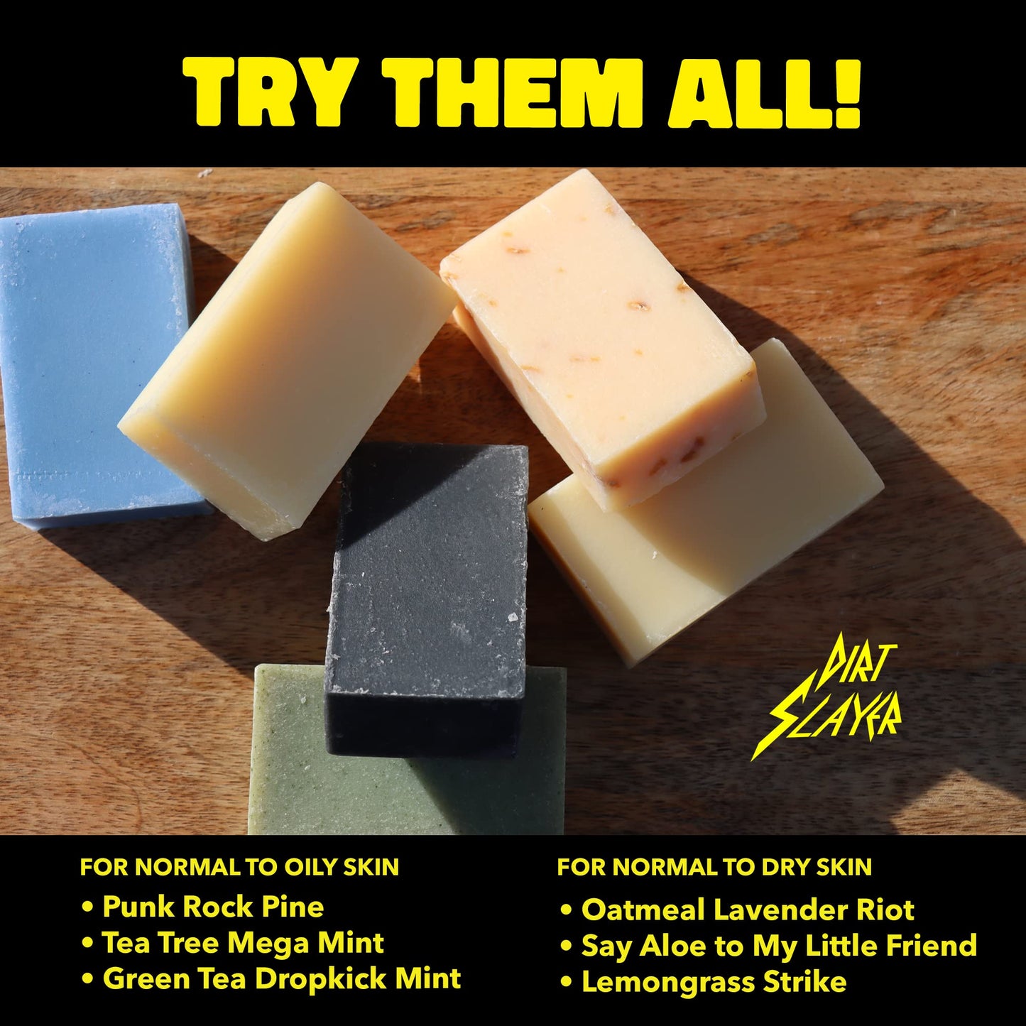 Dirt Slayer All Natural Bar Soap (Say Aloe to My Little Friend)