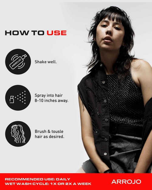 Arrojo ReFINISH Dry Shampoo – Sulfate-Free, Paraben-Free Volumizing Dry Shampoo Spray for Men & Women - Absorbs Oil & Buildup, 8.5 oz.