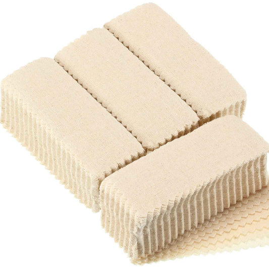 Teling 1000 Pcs Muslin Cloth Wax Strips for Waxing Tear Resistant Epilating Soft Muslin Strips for Women Men Face Eyebrow Lip Body Sugaring Hair Removal, 4 x 1.5 Inches