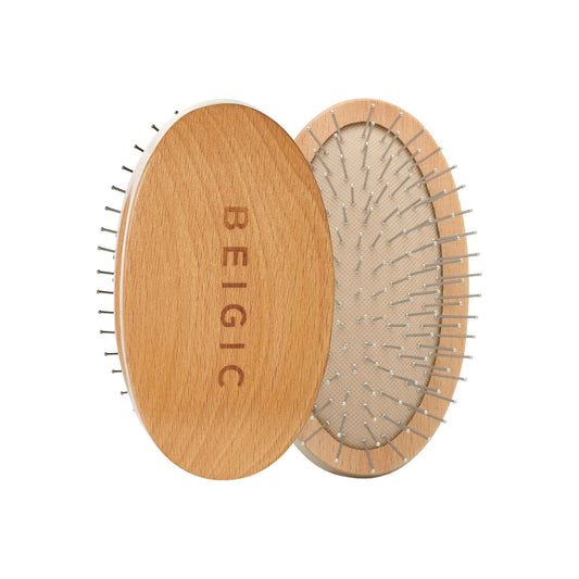 BEIGIC Scalp Massage Hair Brush - Non-Static Hair Scalp Massager Hair Growth - Small & Portable Detangler Brush