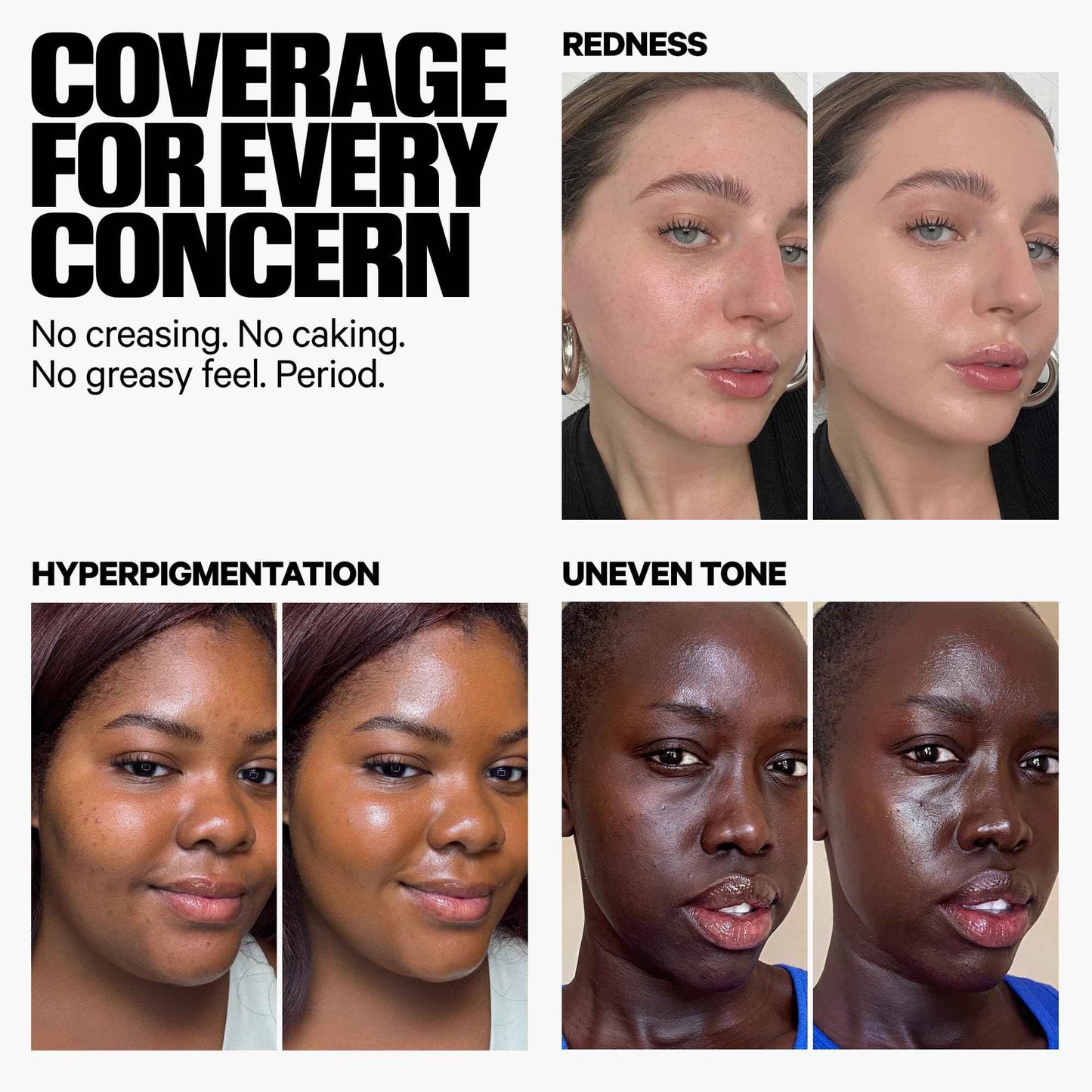 Milk Makeup Hydro Grip Hydrating Gel Skin Tint – 12HR Lightweight Buildable Coverage with Hyaluronic Acid for Natural Dewy Finish – Non-Comedogenic – 5 Light w/Neutral Undertones, 1oz
