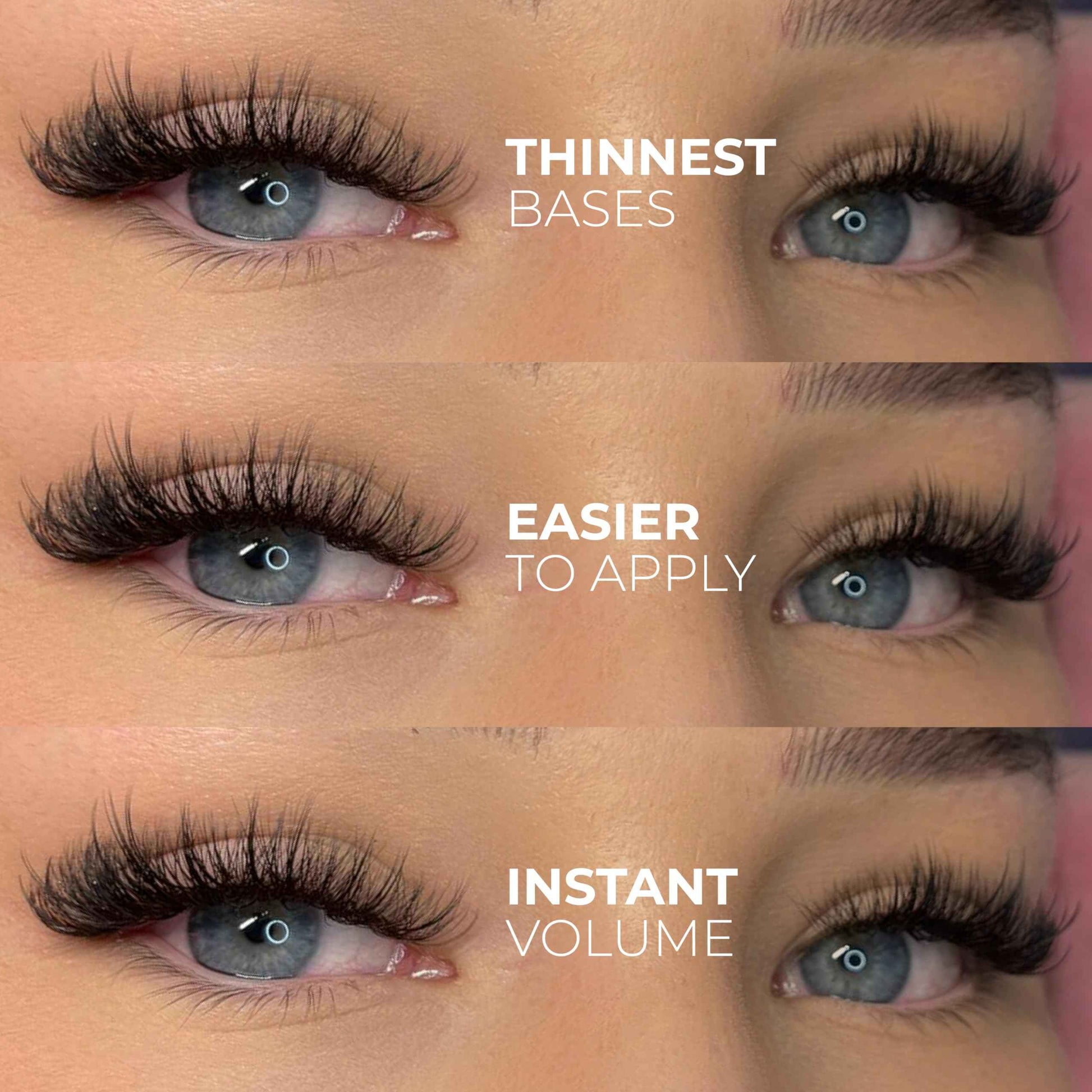 One V Salon Pro 14D Promade Loose Fans, 1000 Premade Extreme Mega Volume Lash Fans | C Curl | 0.05 mm | 8–15 mm Mixed Lengths | Thin Base, Hand-Crafted Eyelash Extensions(14D-0.05-C-Curl)