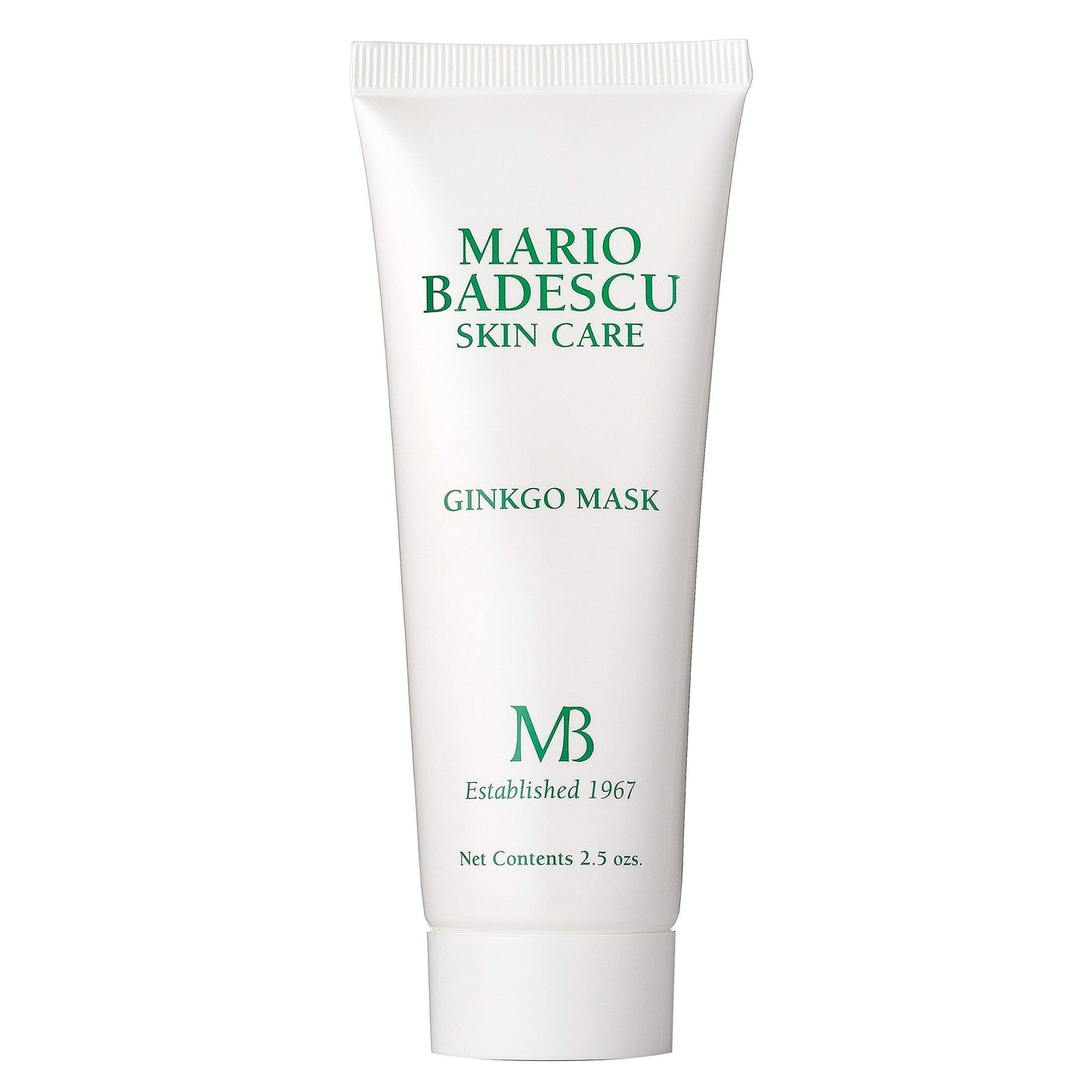 Mario Badescu Ginkgo Mask, Hydrating Skin Care Face Mask for Men and Women with Shea Butter and Vitamin E, Nourishing Facial Mask for Softer, Smoother, Radiant Complexion, 2.5 Oz