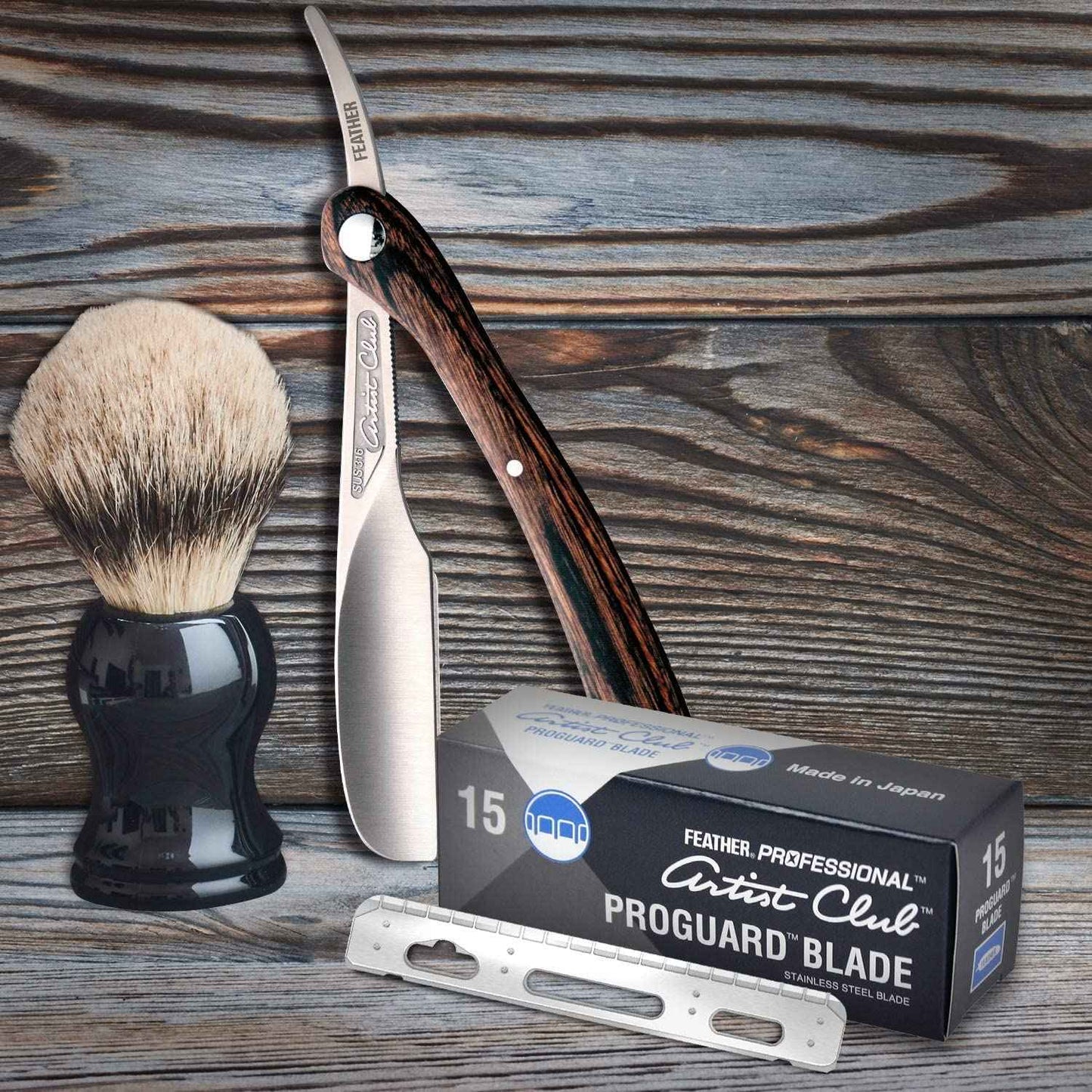 Feather Artist Club ProGuard Razor Blades 15 Count (Pack of 2)