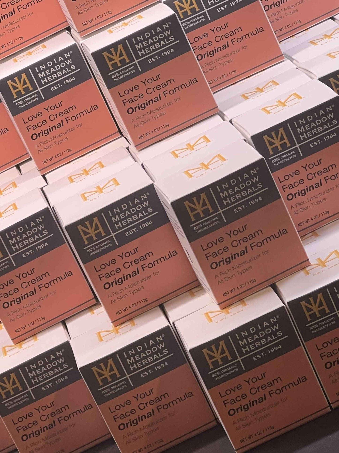 INDIAN MEADOW HERBALS Cream Face Love Your Face, 2 OZ