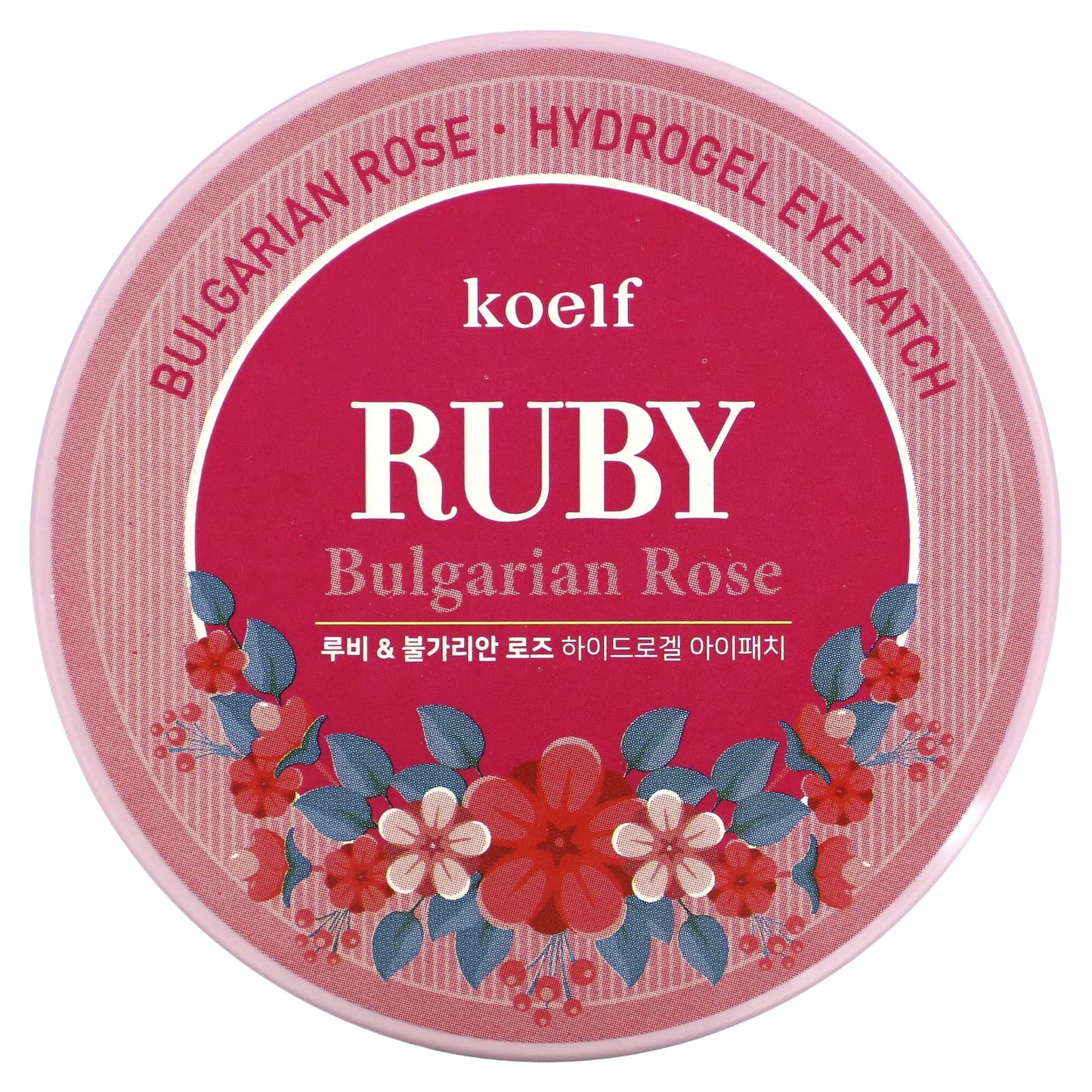 [Koelf] Ruby Bulgarian Rose Hydro Gel Eye Patch 60pcs/30pairs