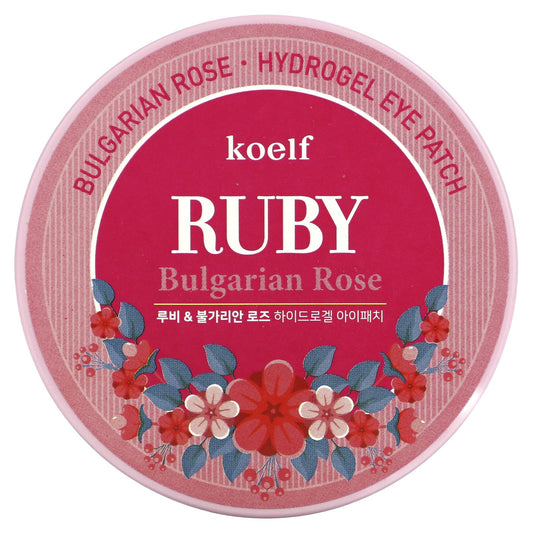 [Koelf] Ruby Bulgarian Rose Hydro Gel Eye Patch 60pcs/30pairs