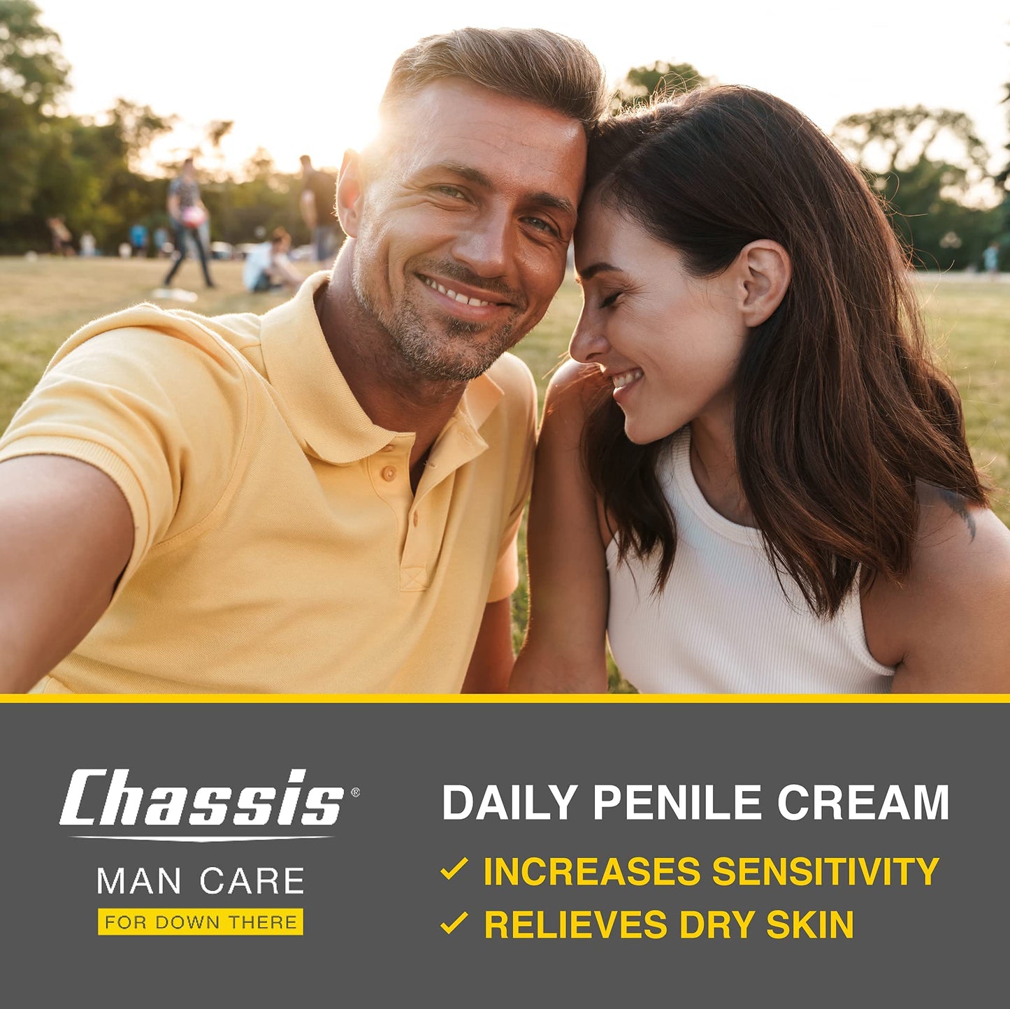 Chassis Vitality Boost Penile Health Cream for Men, Male Moisturizing Cream, Relieves Irritation, Sensitivity Solution, Natural Ingredients