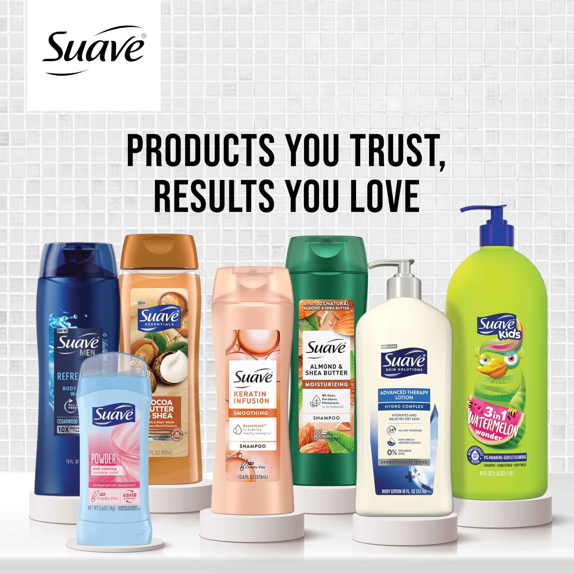 Suave Moisturizing Body Wash Women, Sweet Vanilla with Vitamin E and Aloe Extracts, No Parabens, No Phthalates, 18 Oz (Pack of 6)