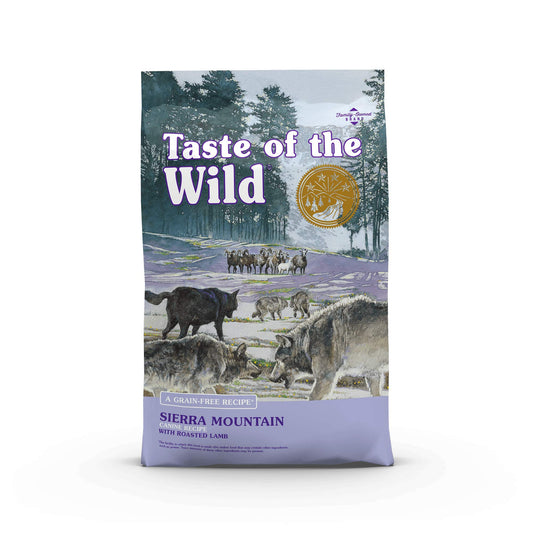 Taste Of The Wild Grain Free Premium Dry Dog Food Sierra Mountain - Lamb, 5lb (2002)