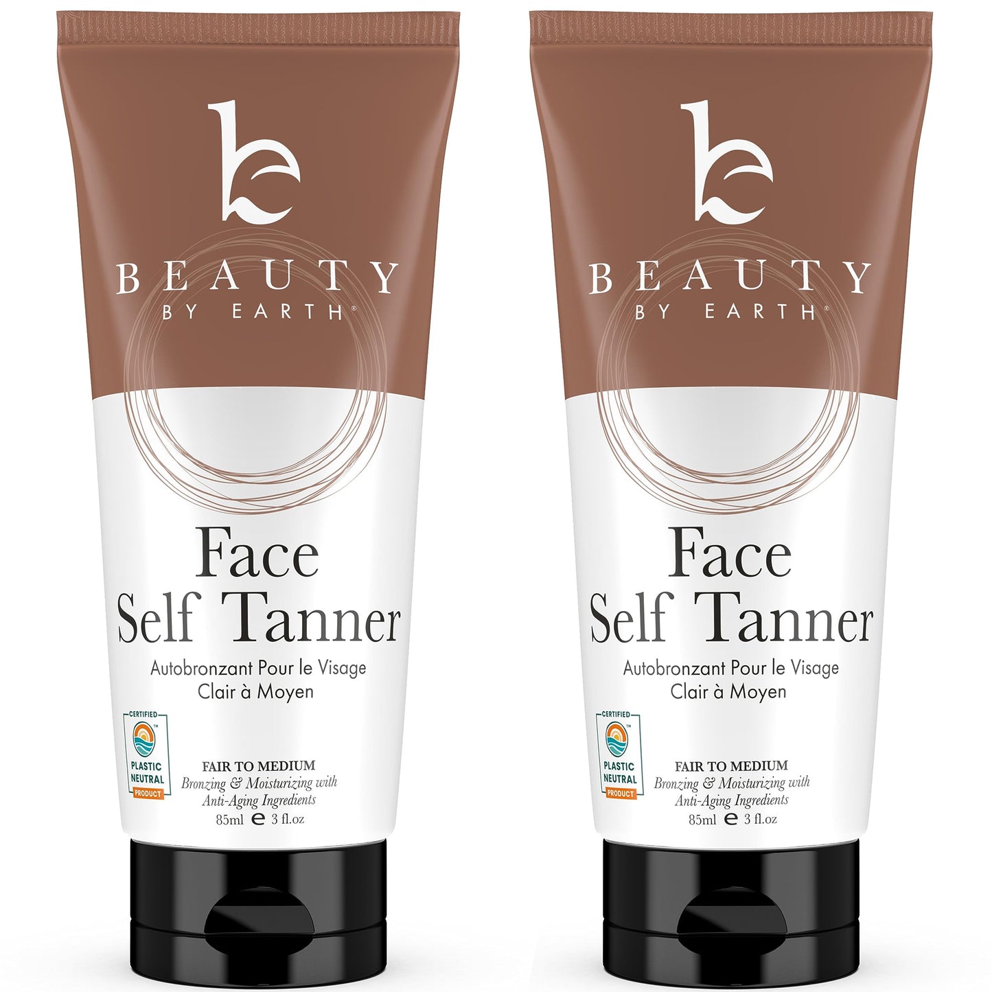 Face Self Tanner Tanning Lotion - Fair to Medium Self Tanning Lotion Fake Tan, Tanning Lotion Self Tanner Face Tanner, Sunless Tanner for Face, Buildable Natural Glow, Self Tan Sunless Tanning Lotion