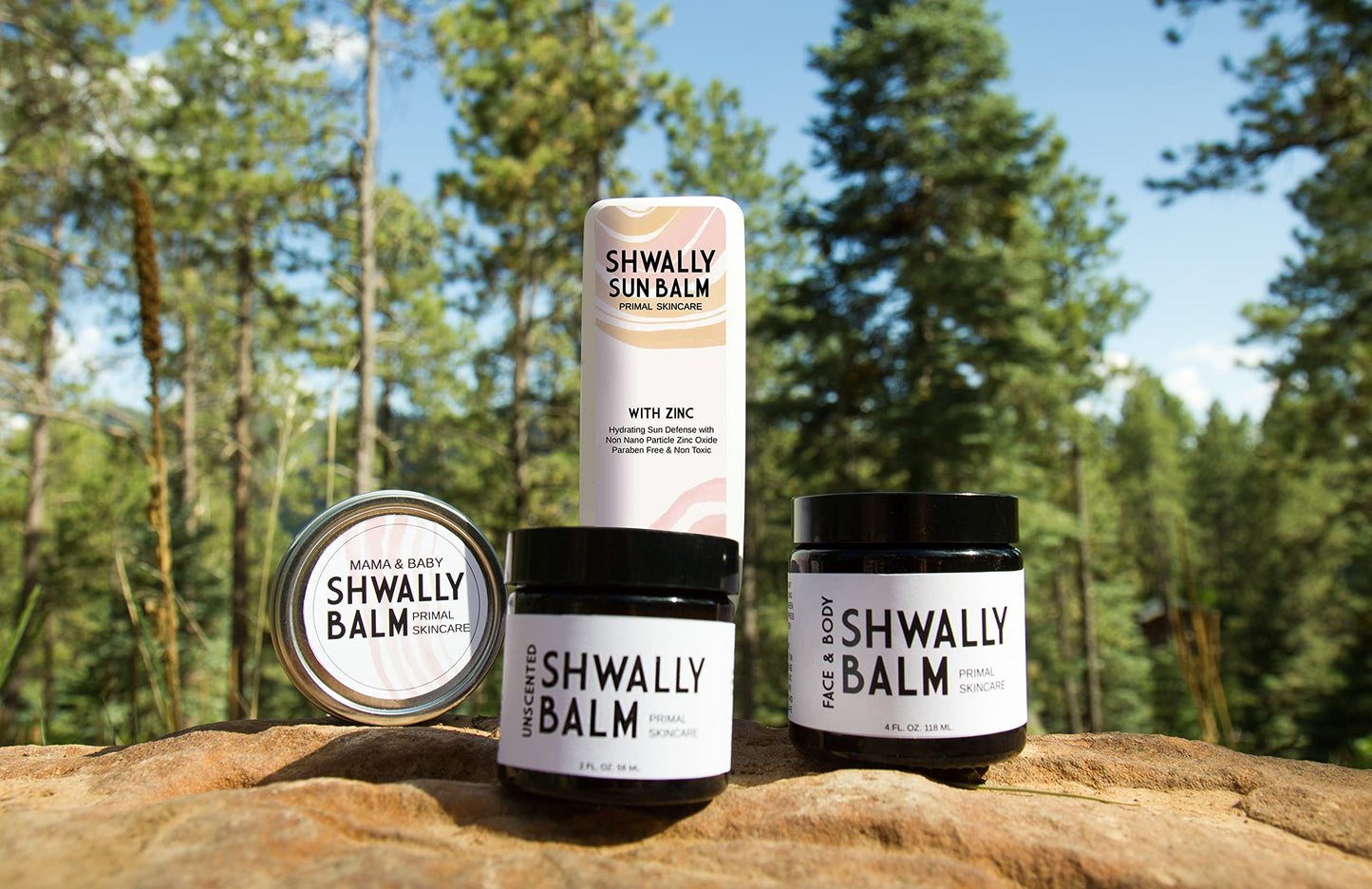 Shwally Zinc & Avocado Mineral SunBalm 30SPF, The Only Real Primal Sun Lotion, 100% Grass Fed Tallow, Avocado Oil and Non-Nano Zinc Oxide, Pregnancy and Nursing safe (4 Oz - Not Tinted)