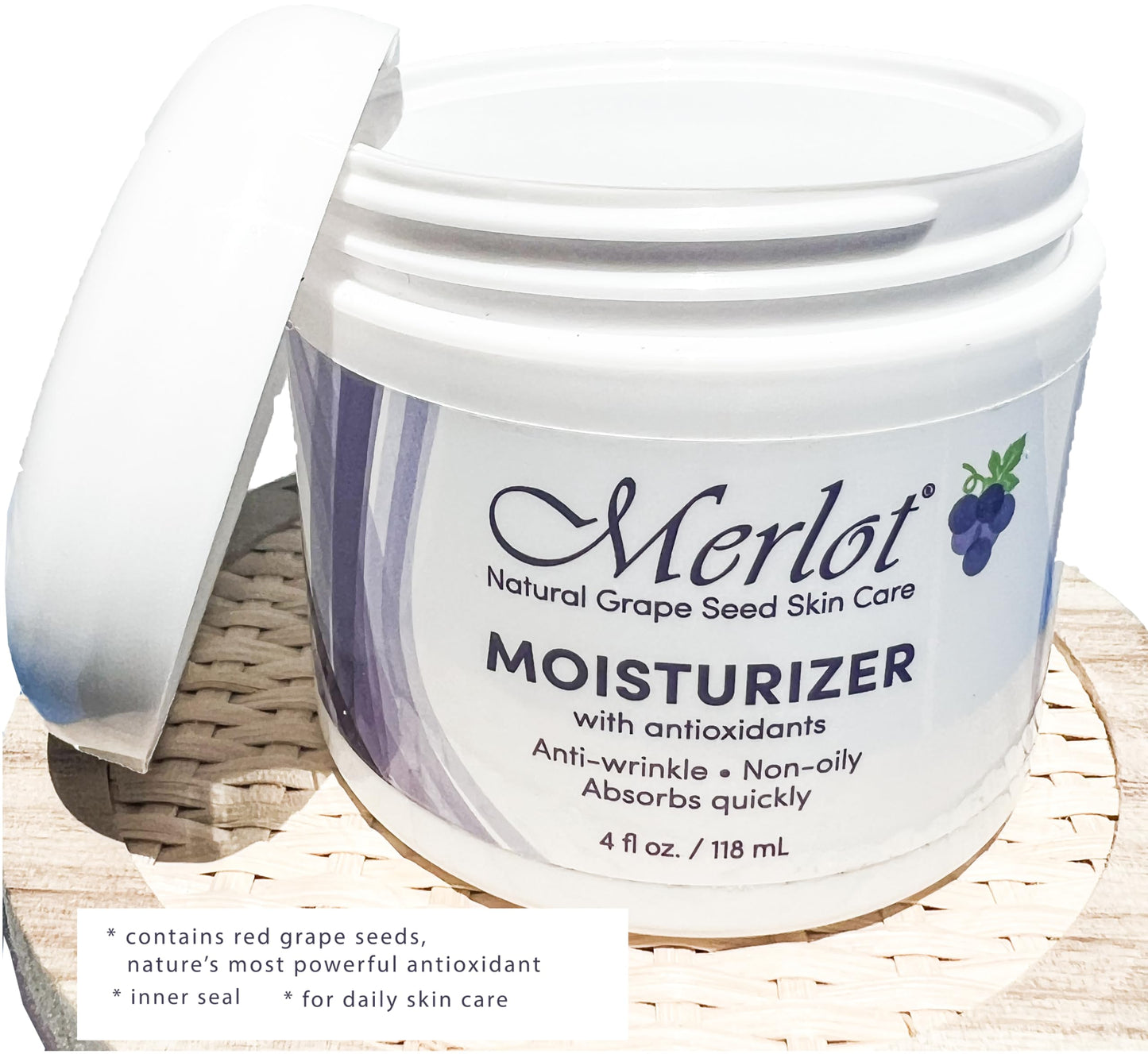 Merlot Moisturizer 4 oz (118 mL)