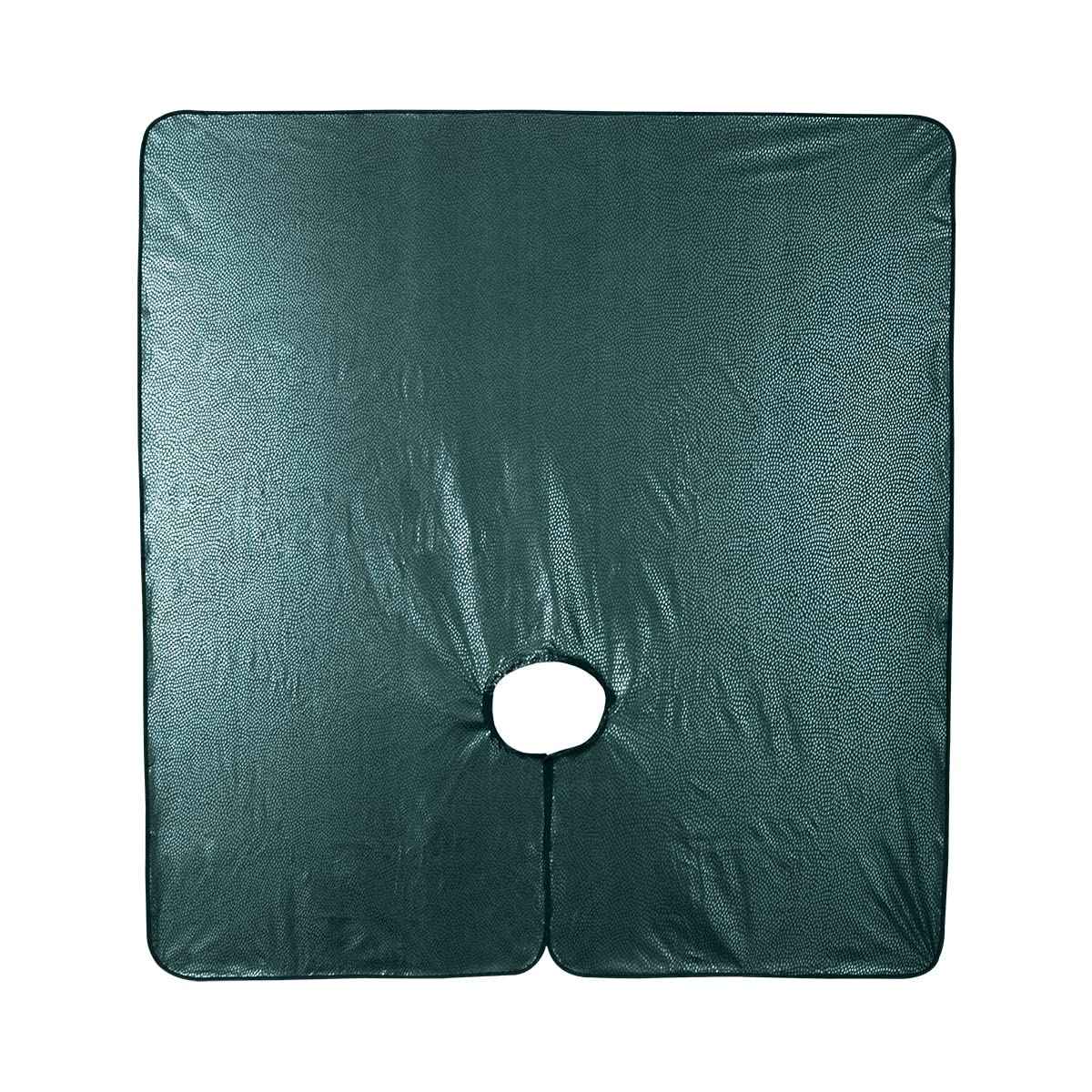 Cricket Encore All Purpose Professional Salon Cape – Waterproof, Bleach-Proof, Chemical-Resistant Hair Coloring, Cutting, and Styling Cape with Adjustable Neck Closure - Extra-Large Coverage, Jade