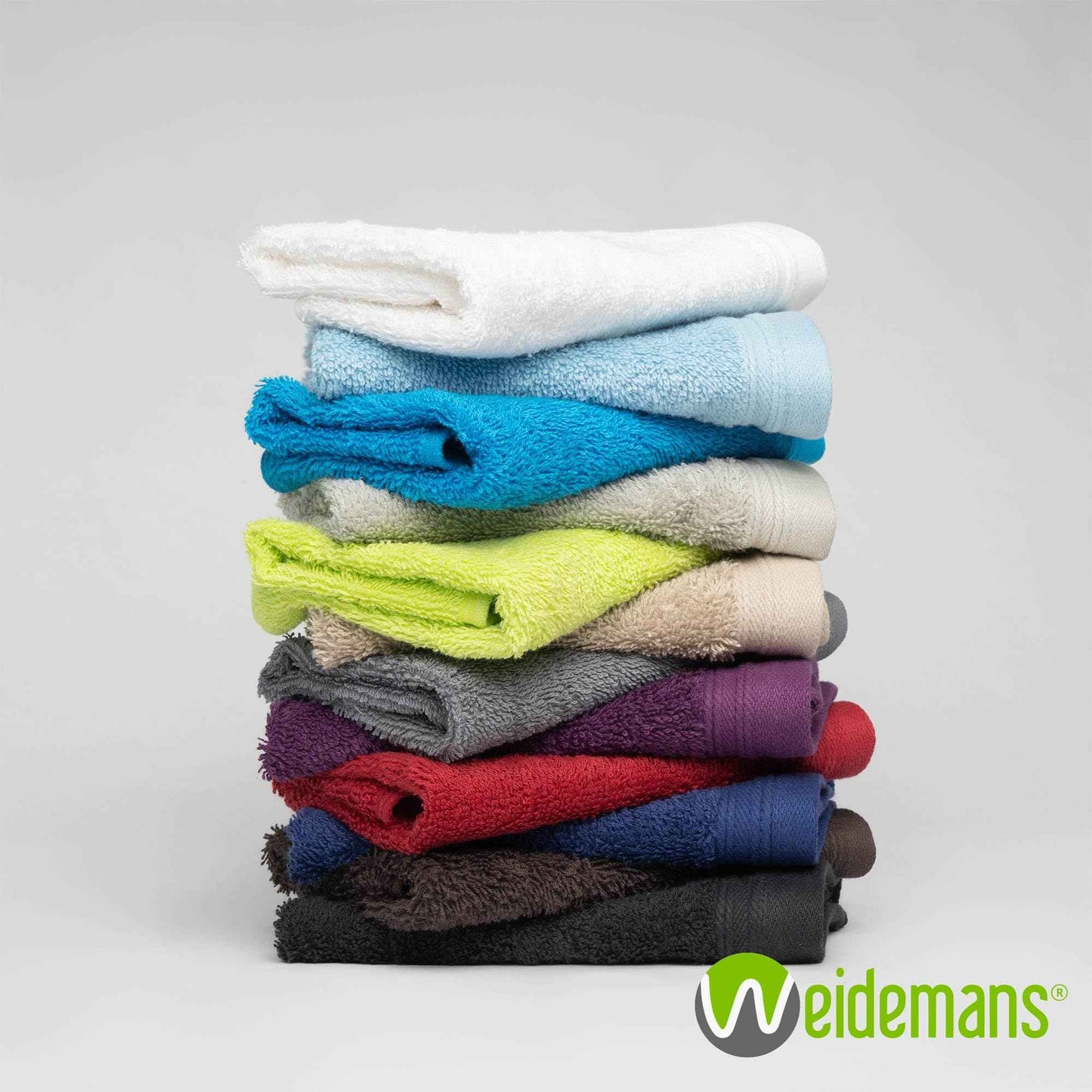 Weidemans 100% Cotton Washcloths Set 13” x 13” | Sand Towels | Set of 6 Ultra Soft and Highly Absorbent Washcloths Sets for Bathroom, Gym, Spa | Machine Washable Face Towel