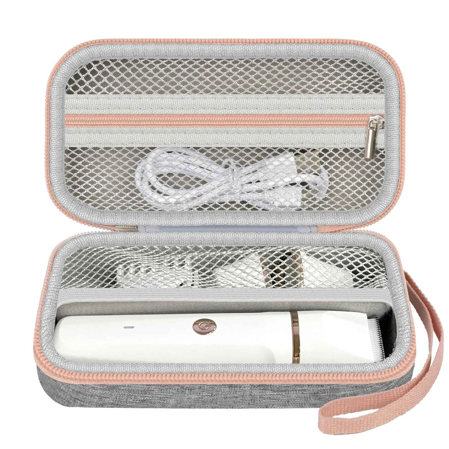 ALKOO Case for Risina Women's Bikini Trimmer & Electric Razors- Travel Holder for Pubic Hair Trimmer, Lady Shaver, Intimate Grooming Tools & Accessories, Storage- Blue (Box Only)