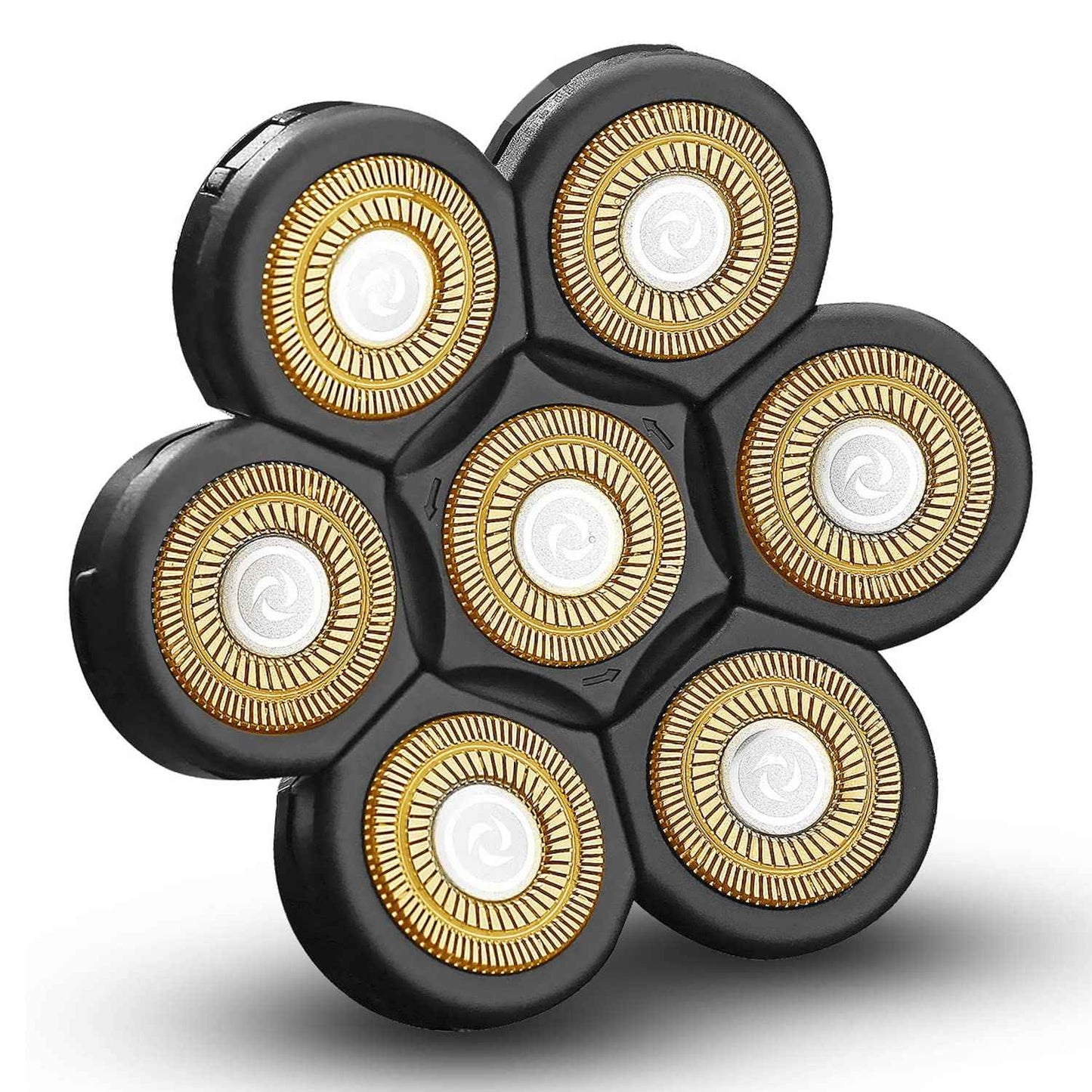 Vsmooth Electric Shaver Replacement Head - Shavers for Bald Men Replaceable Head - Waterproof Blades for Men Replacement Shaving Heads - Wet & Dry Electric Razor Floating Replacement Blade Head