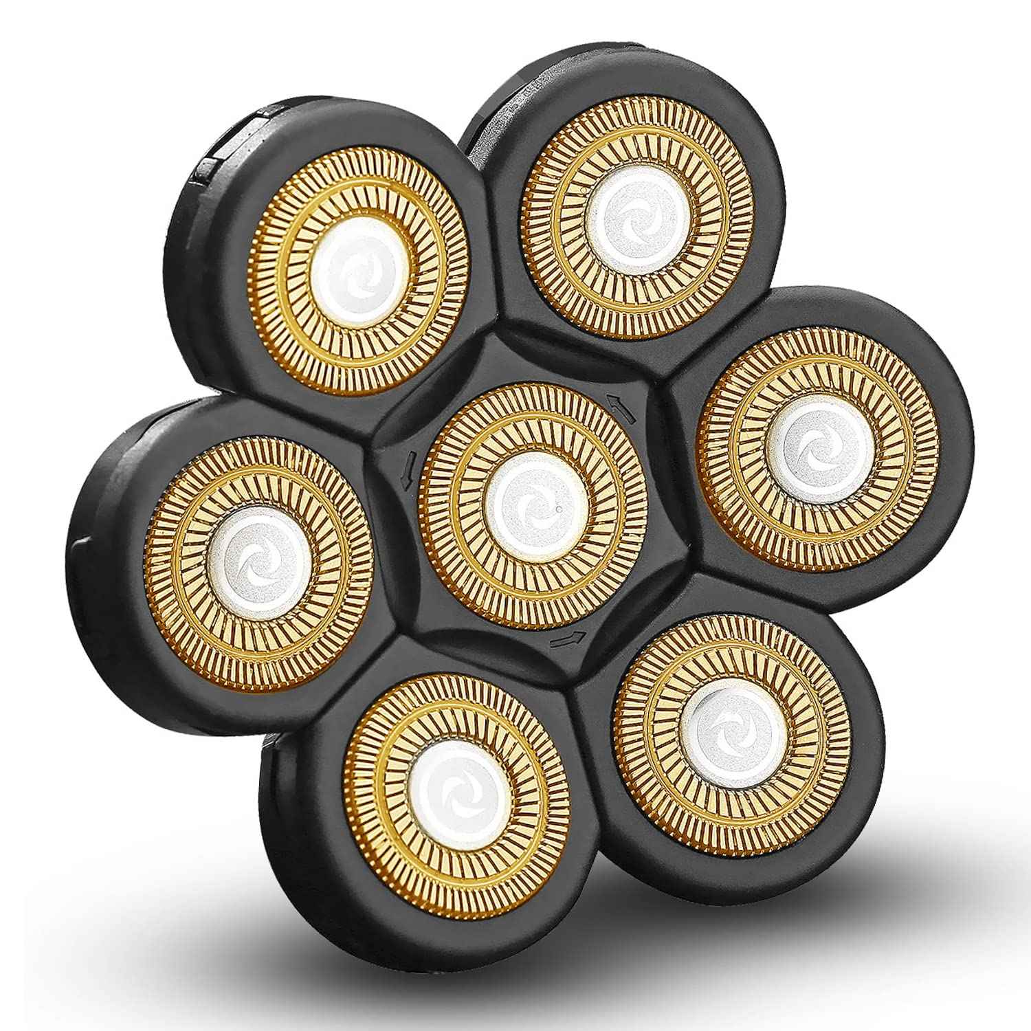 Vsmooth Electric Shaver Replacement Head - Shavers for Bald Men Replaceable Head - Waterproof Blades for Men Replacement Shaving Heads - Wet & Dry Electric Razor Floating Replacement Blade Head