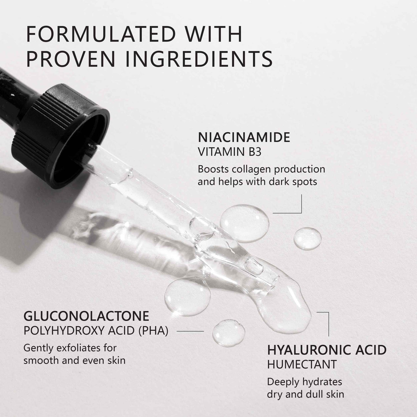 Asterwood Matrixyl 3000 + Argireline Serum 1 oz + 10% Niacinamide Serum 1 oz