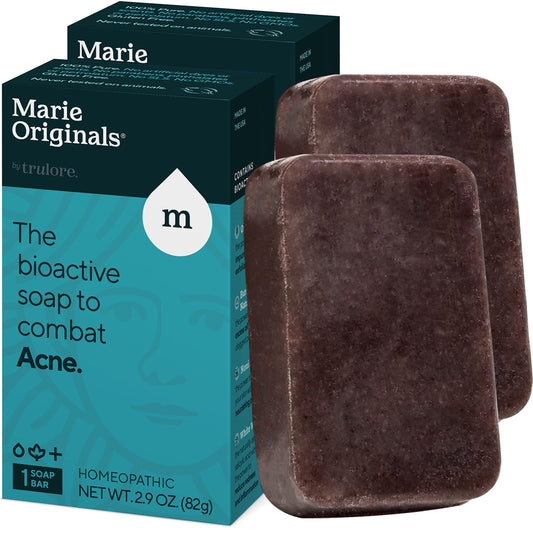 Marie Originals Acne Bar Soap Cleanser for Face and Body