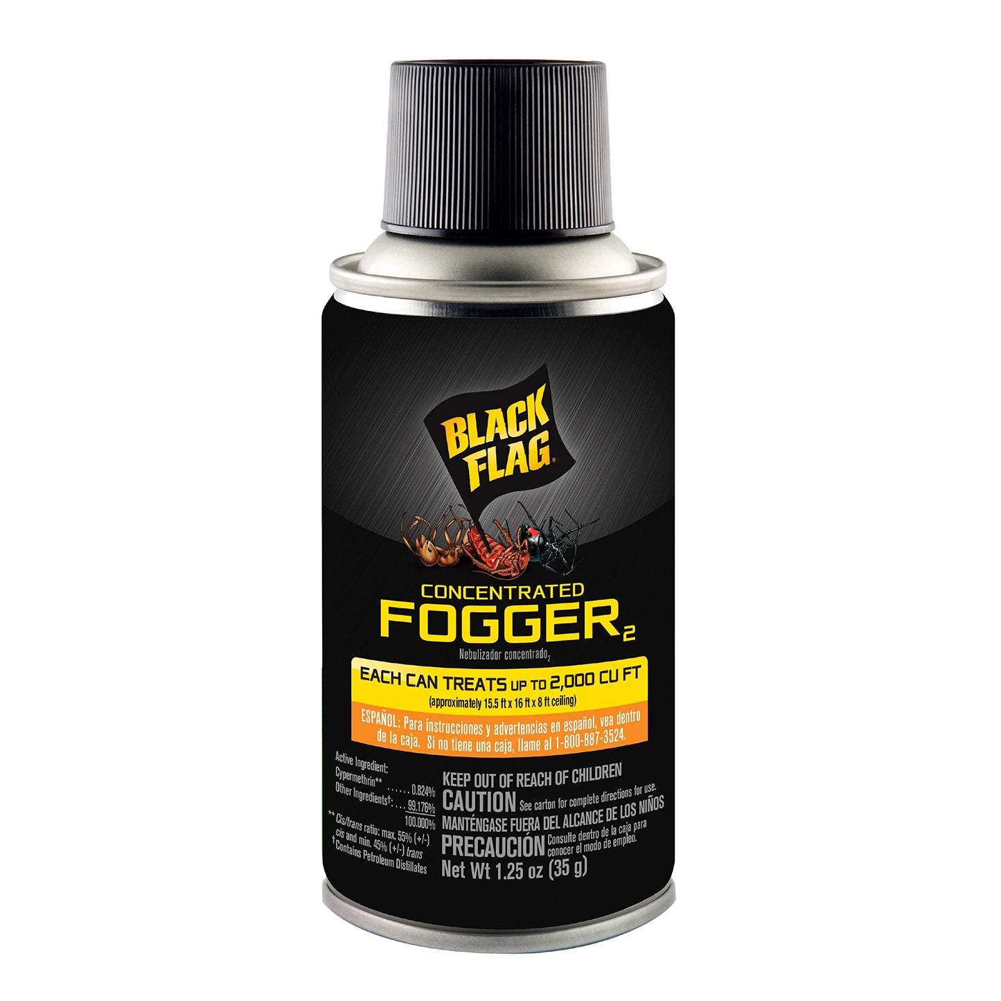 Black Flag Indoor Fogger, Pack of 4, Clear