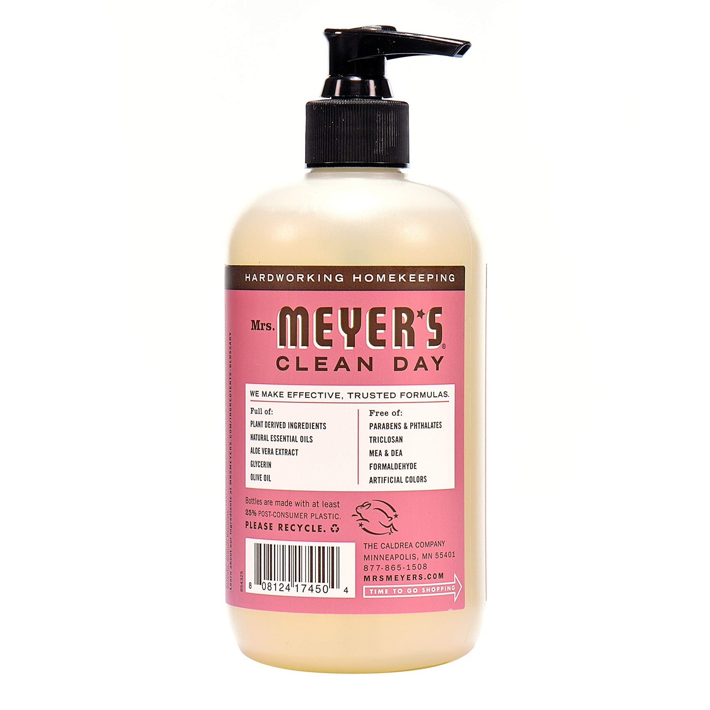 Mrs. Meyer's Clean Day Liquid Hand Soap Bottle, Rosemary Scent, 12.5 Fl Oz (Pack of 3)