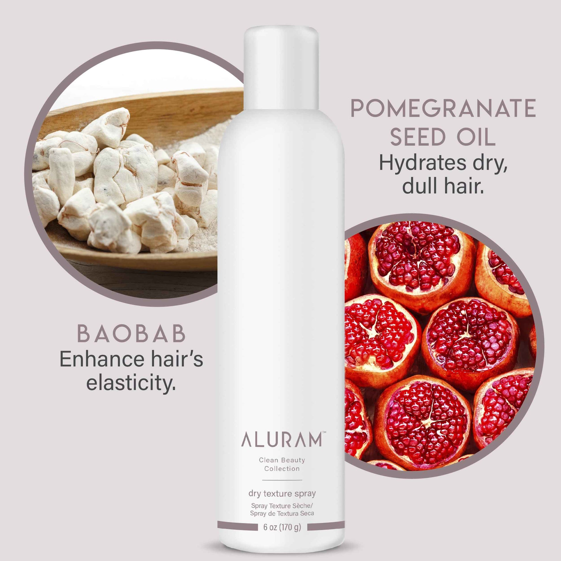 ALURAM Dry Texture Spray, Boosts Volume & Texture for Effortless Waves, 6 Fl Oz