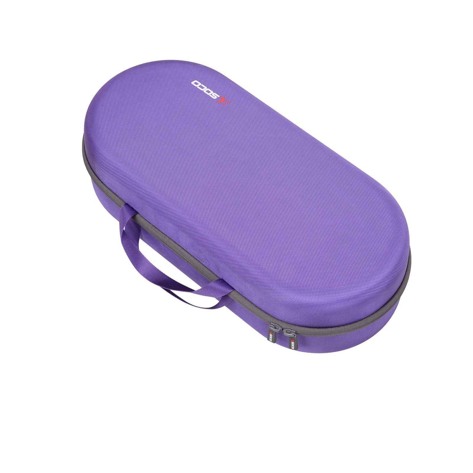 RLSOCO Airwrap Case for Dyson Airwrap Complete Long/Complete Styler HS08 HS05 HS01,NOT for Dyson Airwrap i.d. - Fits 4pcs Long Barrels or Short Barrels - Violet (Case Only,Hair Styler is not Included)