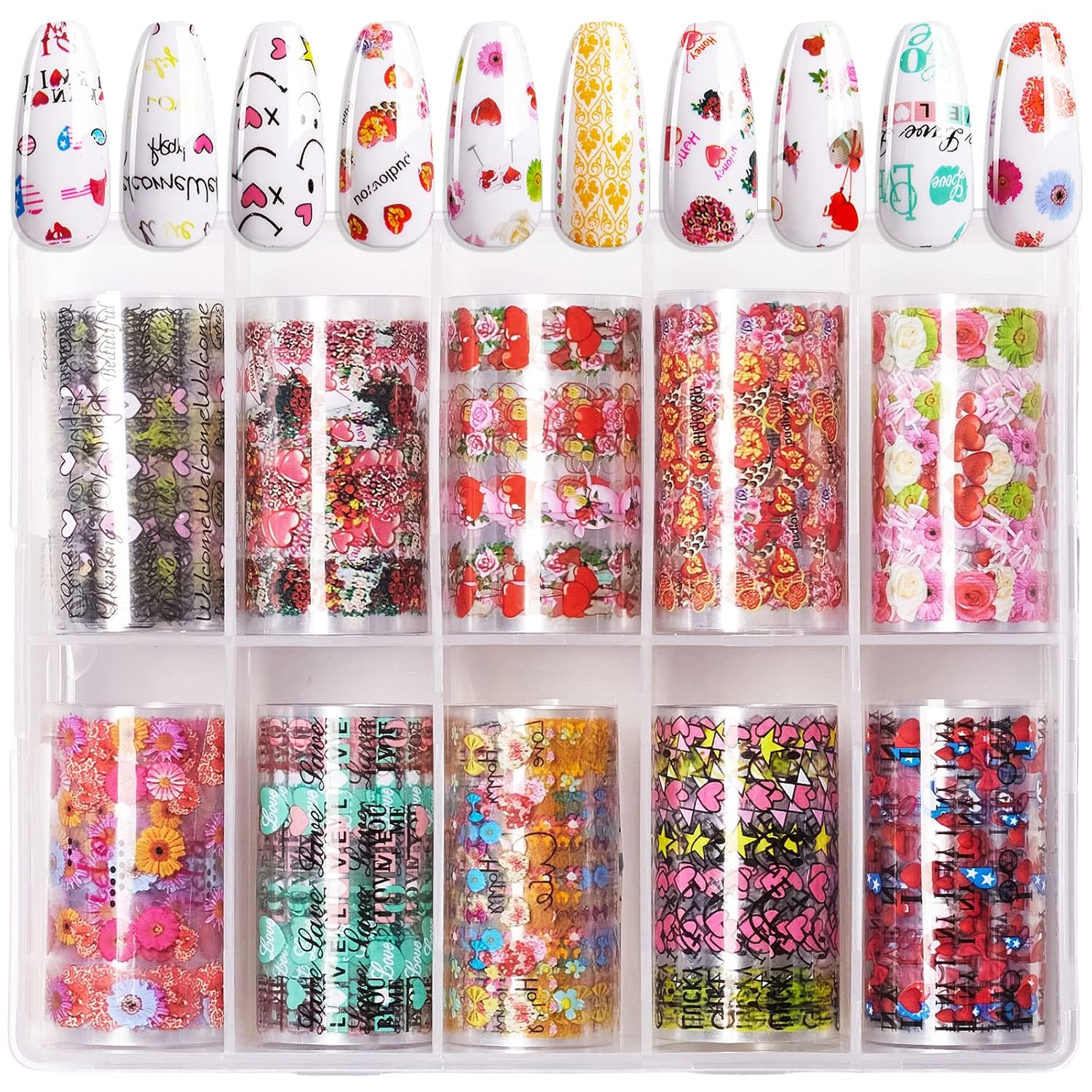 Makartt Nail Foil Glue Gel - Strong Adhesion Transfer Gel for Nail Art, 15ML
