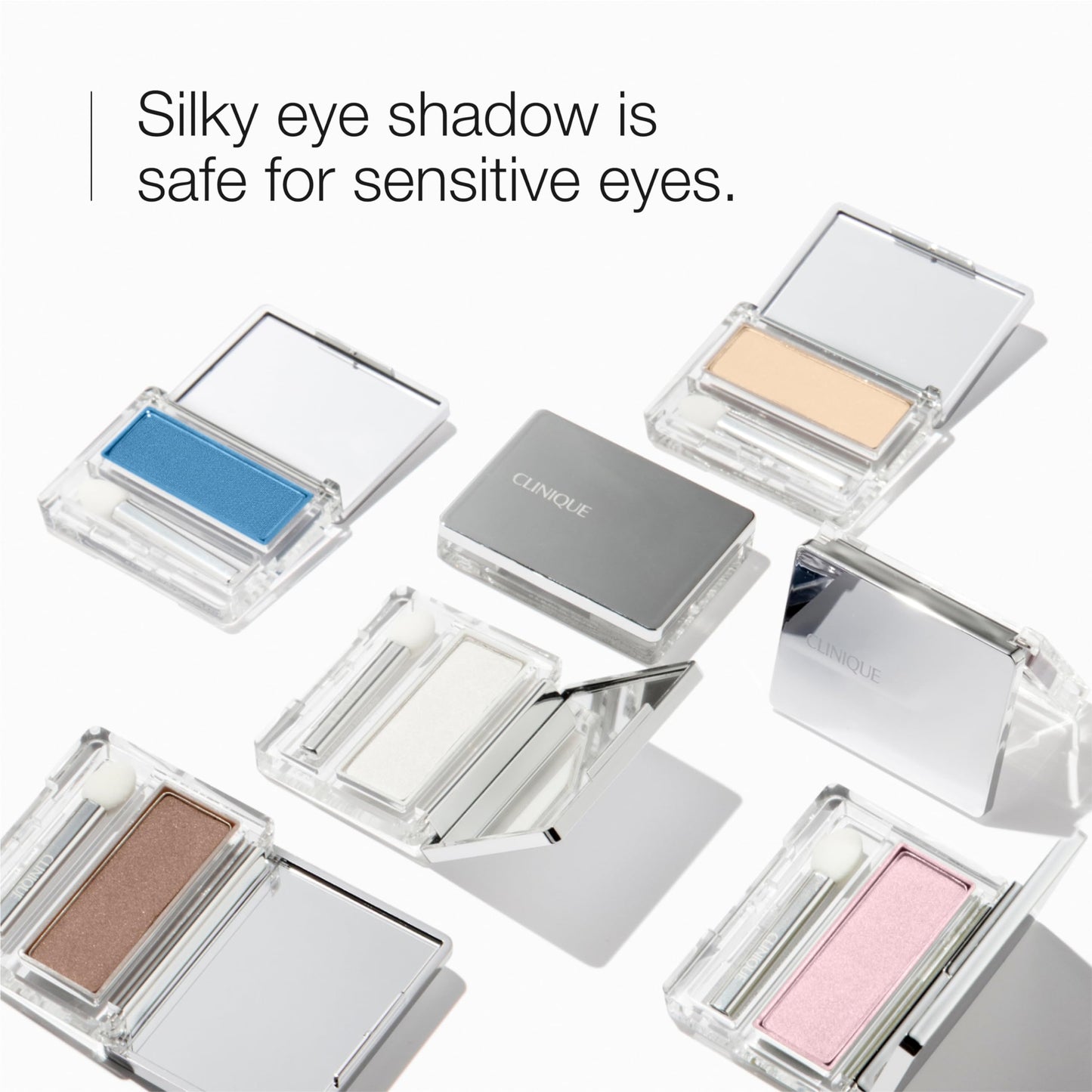 Clinique All About Shadow Single Eye Shadow Makeup | Safe For Sensitive Eyes, Sugar Cane