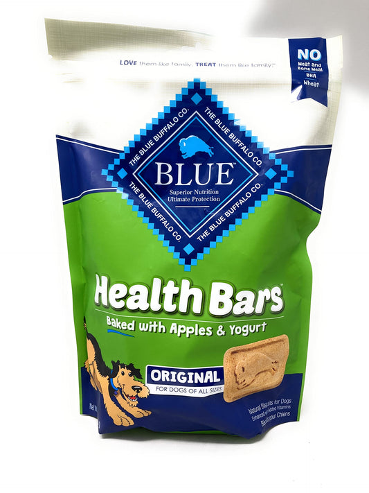 Blue Buffalo Health Bars with Apple and Yogurt Treats For Dogs