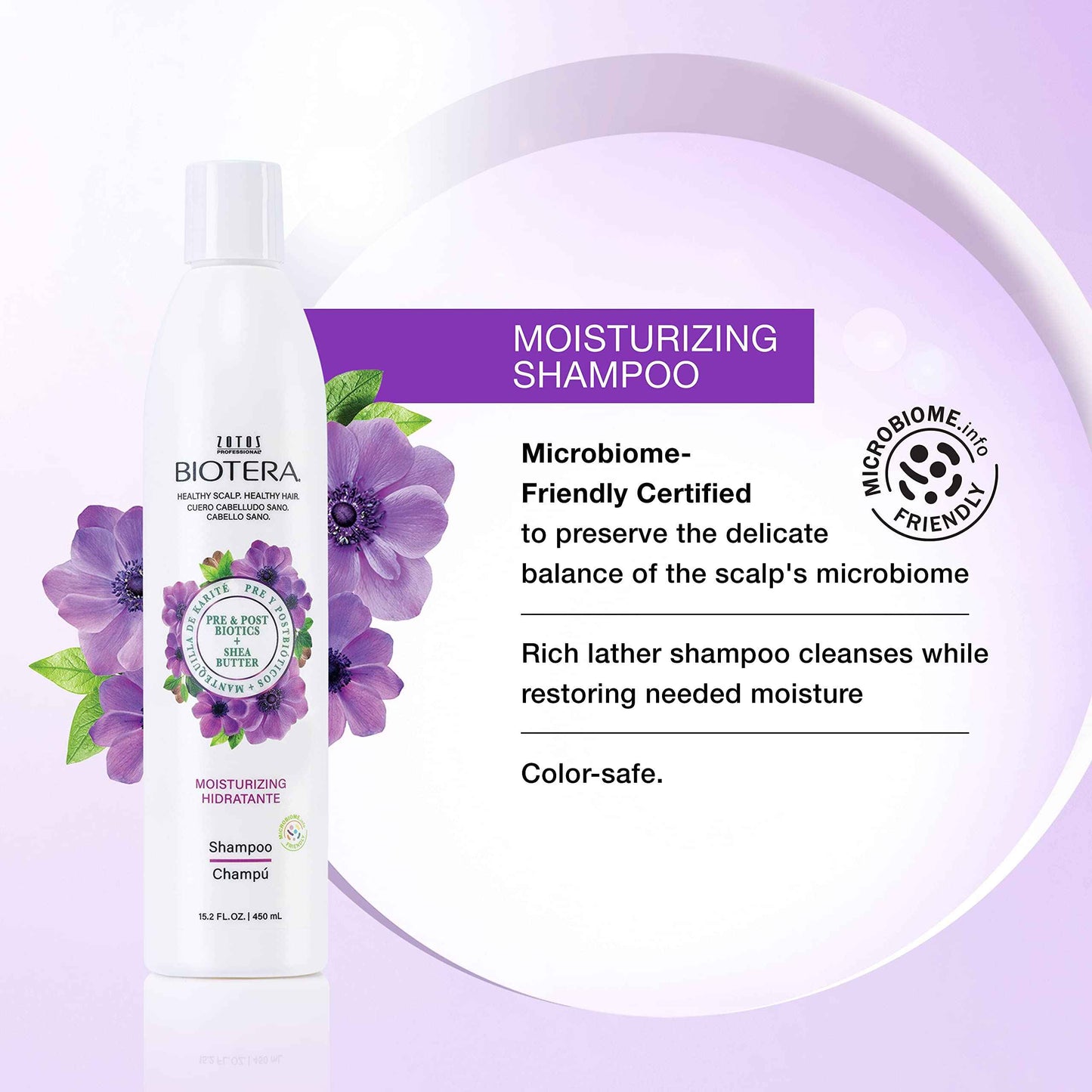 BIOTERA Moisturizing Shampoo and Conditioner Set | Hydrates & Moisturizes Dry, Medium, Fine Hair | Microbiome Friendly | Vegan & Cruelty Free | Paraben Free | Color-Safe | 32 Fl Oz