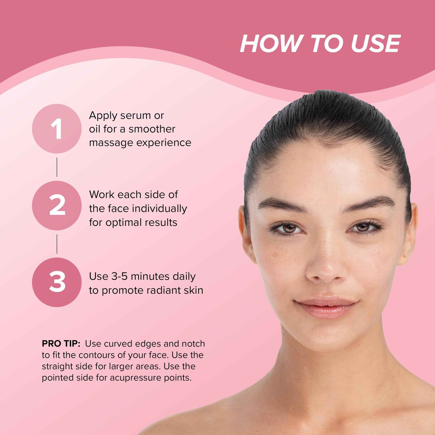 SKIN GYM Cryo Stainless Steel Sculpty Heart Gua Sha, Cooling Facial Massage Tool for Sculpting and Relaxation