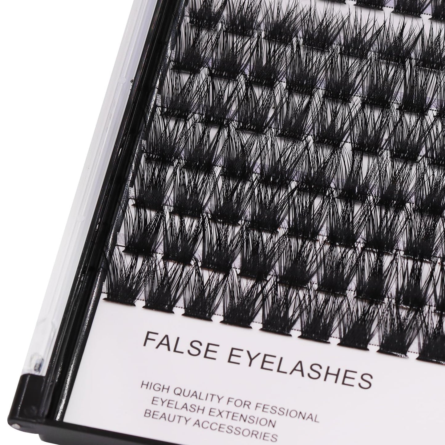 Bodermincer 120 Clusters 10mm+12mm/12mm+14mm/14mm+16mm Mixed Wide Cluster False Eyelash Individual Cluster EyeLashes Grafting Fake False Eyelashes Eyelash Extension (Black 10-12-14-16mm Mixed)