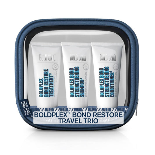 Boldplex 3, 4 & 5 Bond Restore Hair Protein Treatment, Shampoo & Conditioner Travel Set For Dry & Damaged Hair - Hydrating Formula for Curly, Dry, Colored, Frizzy, Broken or Bleached Hair Types