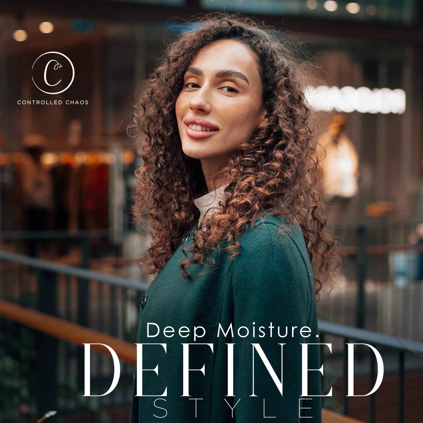 Controlled Chaos Hydrating Styling Gel 8 OZ – Sulfate-Free Curly Hair Gel with Shea Butter and Kiwi Extracts for Definition, Hydration, Shine & Frizz Control, for All Hair Types, Made in USA