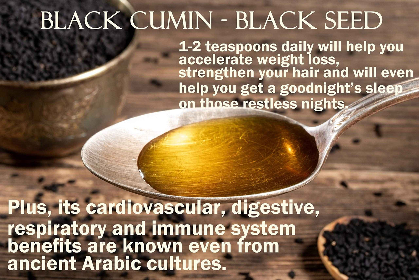 Black Cumin Oil 16 Ounce - Black Seed Oil