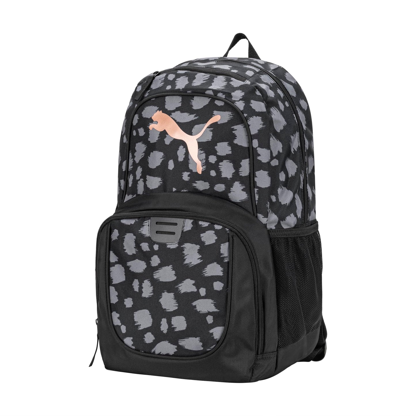 PUMA Evercat Contender Backpack, Rose Gold Cheetah, One Size