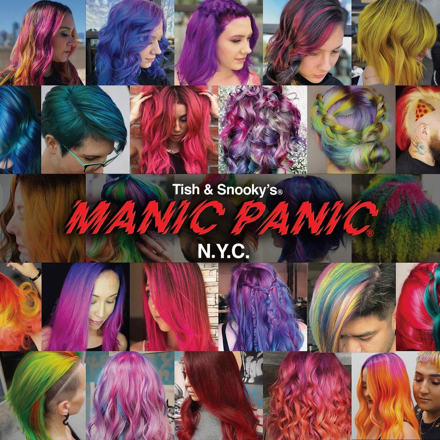 MANIC PANIC Shampoo & Conditioner For Color Treated Hair Set - Extend Color - Sulfate & Paraben Free - Vegan & Cruelty Free Moisturize & Volumize - Repair Damaged Hair & Prevent Tangling (8oz Bottles)